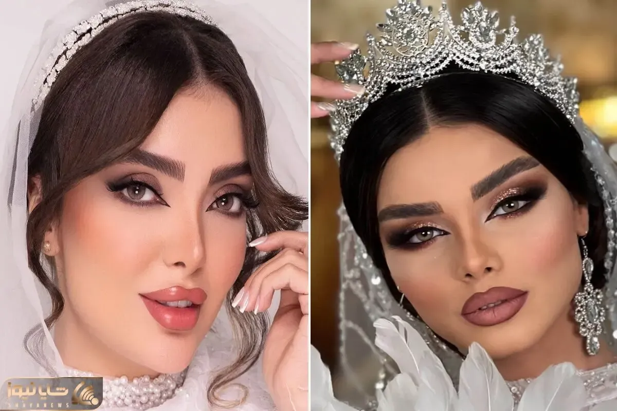 آرایش های عروس جدید ایرانی؛ به خدا داماد زنشو اینجوری ببینه پس میفته سجده ی شکر میکنه
