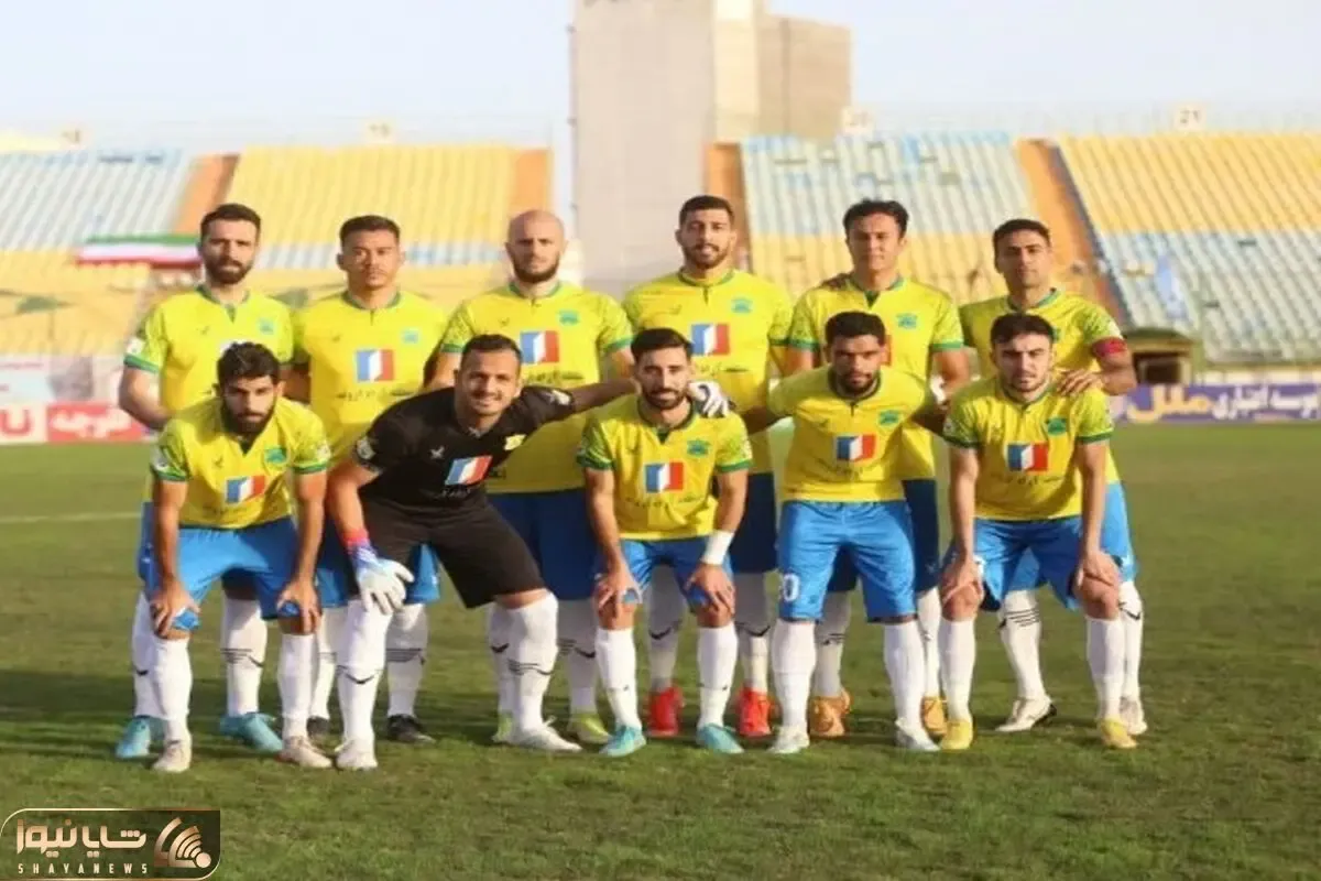 ترکیب رسمی نفت آبادان برای بازی با پرسپولیس