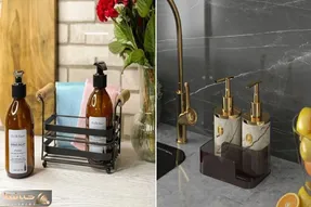 جای ریکا و اسکاچ جدید / مایع ظرفشویی رو با جاش نذاری روی سینک خیلی ضایس با اینا قشنگه