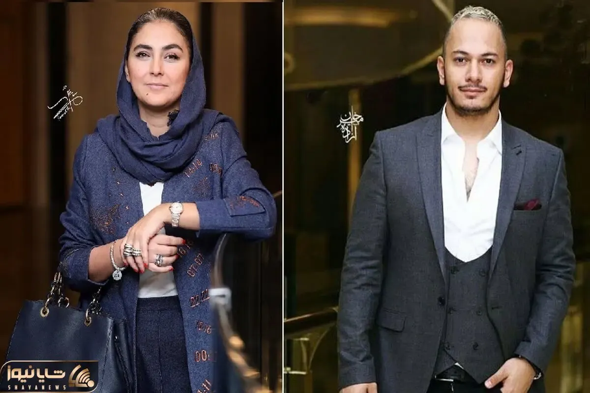 تصویری بحث برانگیز از هدی زین العابدین و اشوان در جشن حافظ