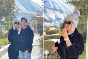 (ویدئو) شوخی پرسپولیسی‌ها با زن مهدی قائدی