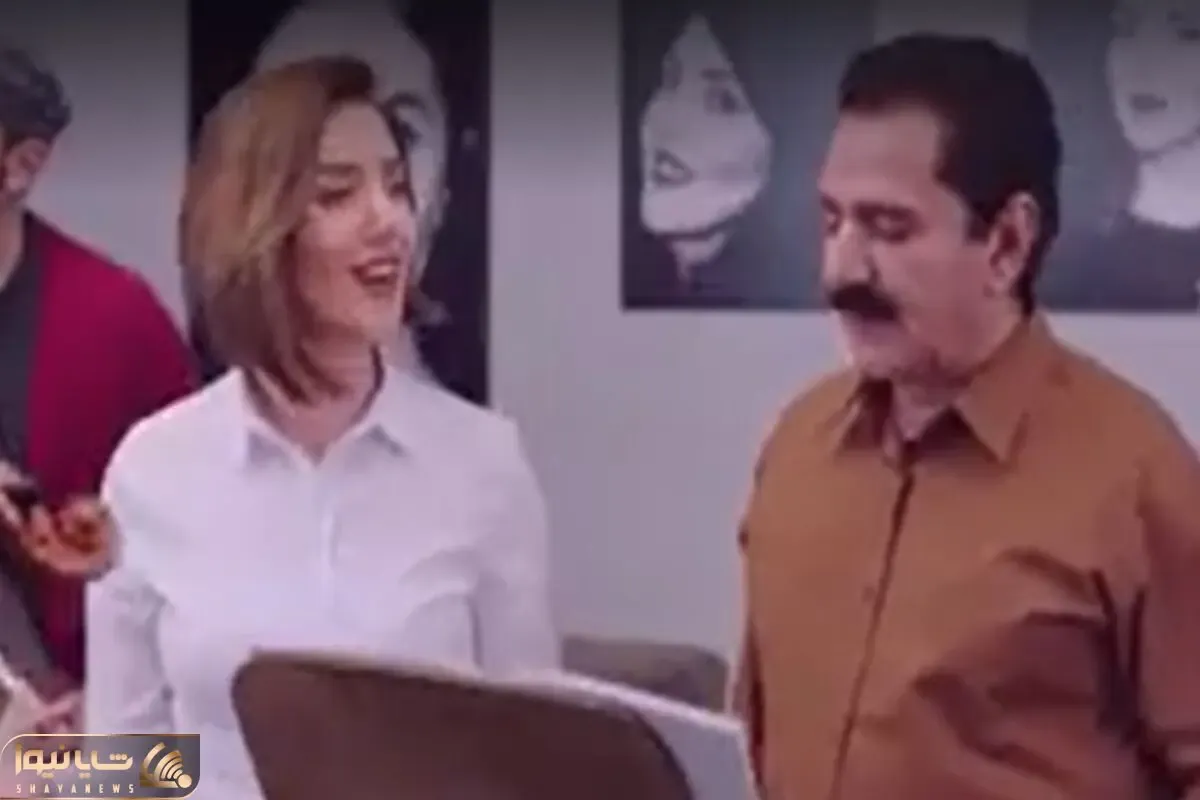 آواز معروفا؛ پشت صحنه تمرین آهنگ خوندن آقا پرویز با عایشه گل که انگار تیم بدنیا اومدن