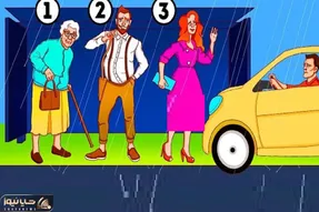 بازی فکری؛ اگه رگ و ریشت از انیشتن بو برده بگو راننده کدوم از این افراد رو برمیداره؟