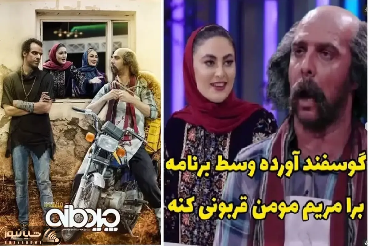 مجتبی شفیعی اینبار در چیدمانه با گوسفند خوند از مریم مومن خواستگاری کرد