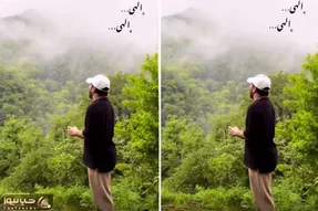 آواز رقیق القلب؛ پسره تک و تنها تو دل جنگل آهنگ الهی الهی را چه جیگرسوز خوند