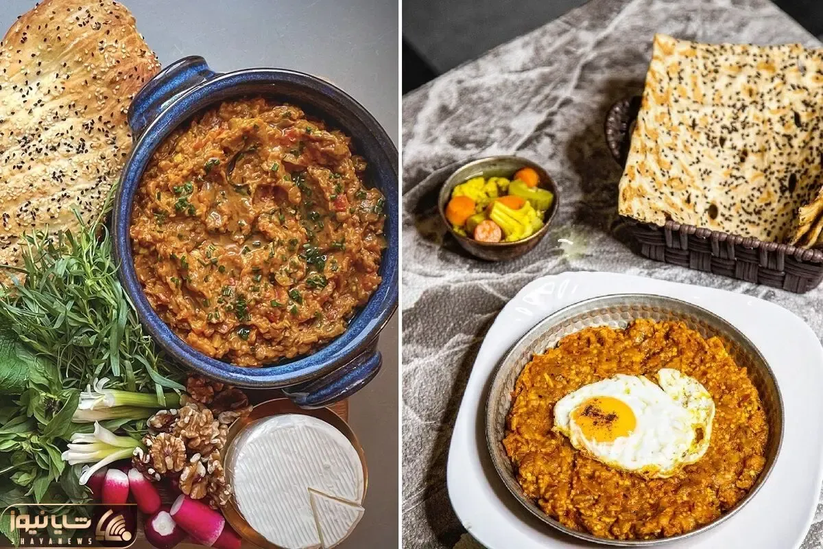 ترفند های خوشمزه تر شدن میرزا قاسمی؛ اینجوری راحت پوست بادمجون های دودی رو بگیرید