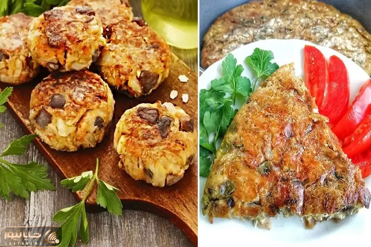 طرز تهیه کوکوی مرغ و قارچ / یه غذای ساده و سریع که بی نهایت خوشمزه ست