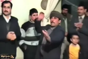 آواز شاد؛ تو عروسی دهه 50 پیرمرد و رفقاش چه رقص جون داری میکنن فقط قیافه دوماد