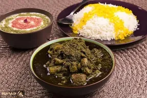 آموزش آشپزی؛ چکار کنیم تا خورشت کرفس مثل قورمه سبزی لعاب دار بشه؟