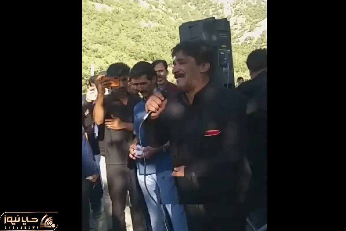 آواز محلی؛ مرحوم سجاد زرمجو با چه گریه دردناکی تو تشییع برادرش آواز سوزناک میخونه