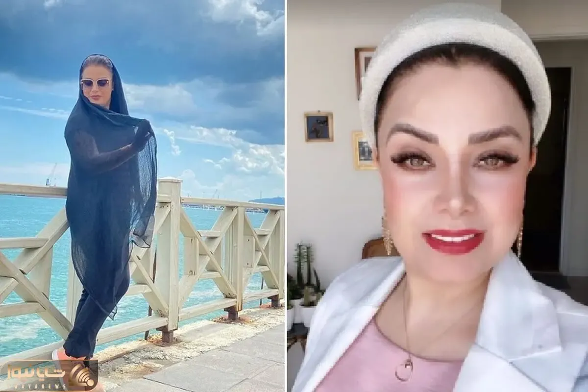 شیطنت نافرم صبا راد تو ماشین با شوهرش که بَد آقارو کلافید؛ خانوم یه کامیون آرایش کردن!