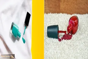 اومدی لاک بزنی فرش و لباستم با لاک یکی کردی؟/ نترس، با این روشا سریع اثر جرمتو پاک کن