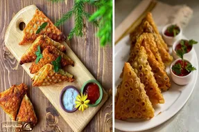 طرز تهیه سمبوسه مرغ و قارچ؛ یه فینگرفود خفن واسه افطاری که سُفرتو حسابی خاص میکنه