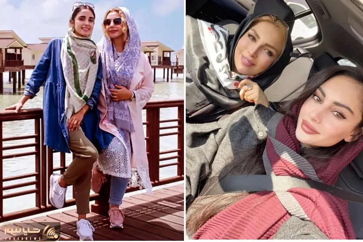 عکس بازیگران جوان همراه مادرانشون | کاپ جذاب ترین مادرا مال ایناست که مثل قالی کرمونن