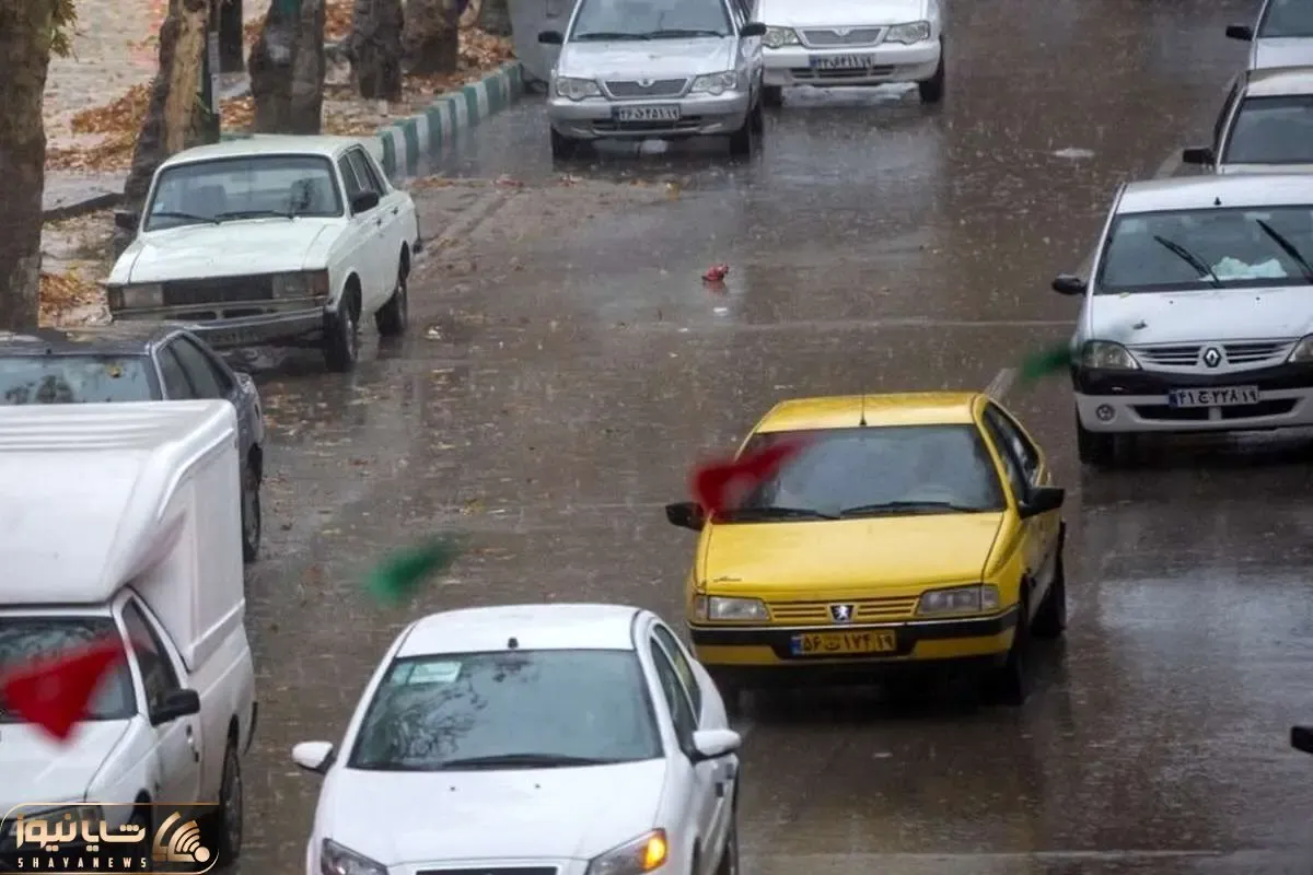 بارش باران در برخی از نقاط کشور؛ کاهش دما در نوار شمالی