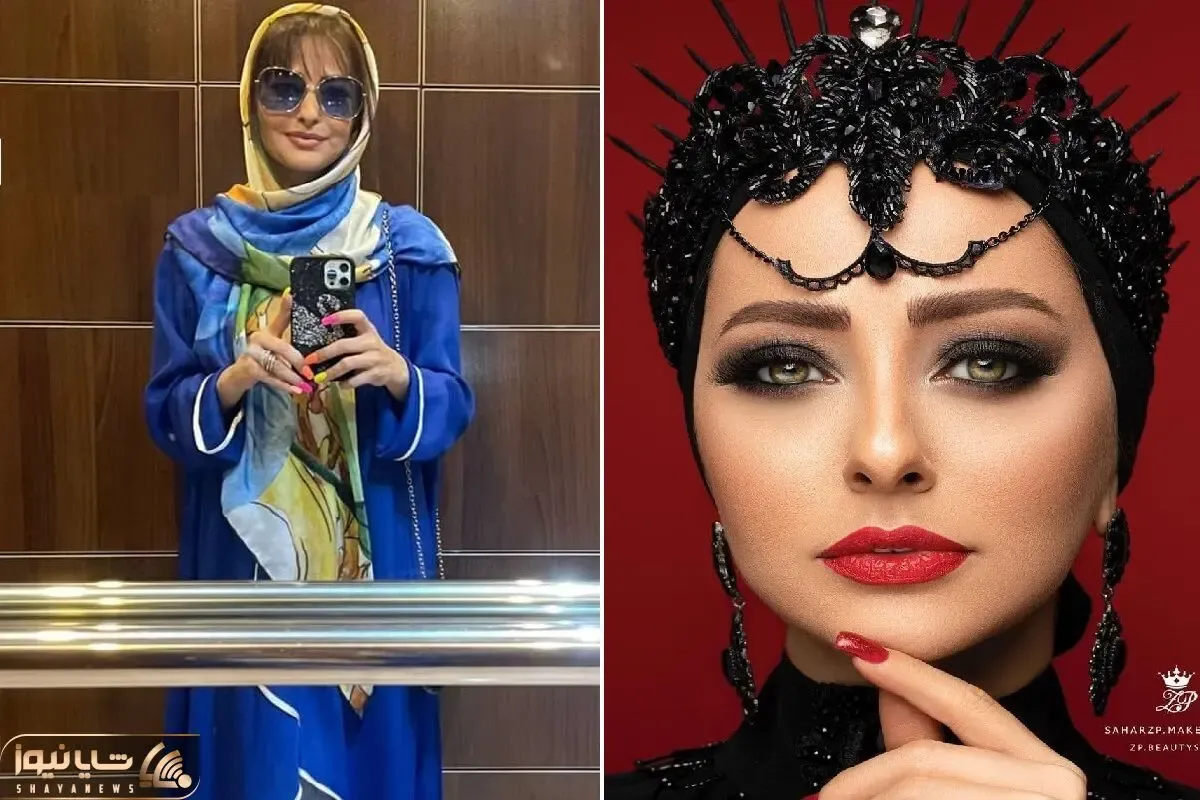 نفیسه روشن از هر عروسی بیشتر تو این لباس با تور شاین دار درخشید؛ مدلینگ شده یا عروس؟