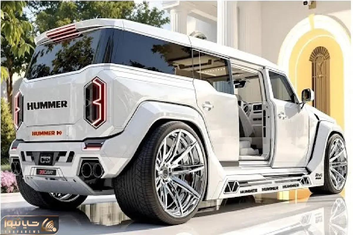 دنیای خودروسازی؛ HUMMER H1 شورش ۱۱۰۰ اسبی بر قوانین آفرود و شهر با قلب الکتریکی