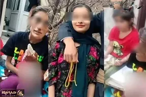 خبر جدید از دختران سنندج که پدر و نامادری در دستشویی حبسشان کردند| نارین دوباره خندید