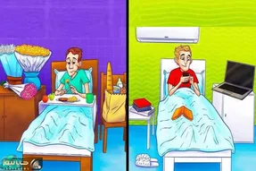 بازی فکری؛ اگه از هوشت 100 فارنهایت رو رد کرده بگو کدوم از این بیمارها ثروتمنده؟