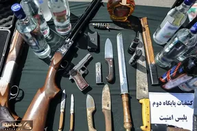 کشف سلاح جنگی در شمال تهران