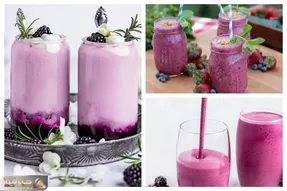 طرز تهیه میلک شیک شاتوت؛ این خوش رنگِ خوشمزه رو یه بار بنوش حتما مشتری میشی