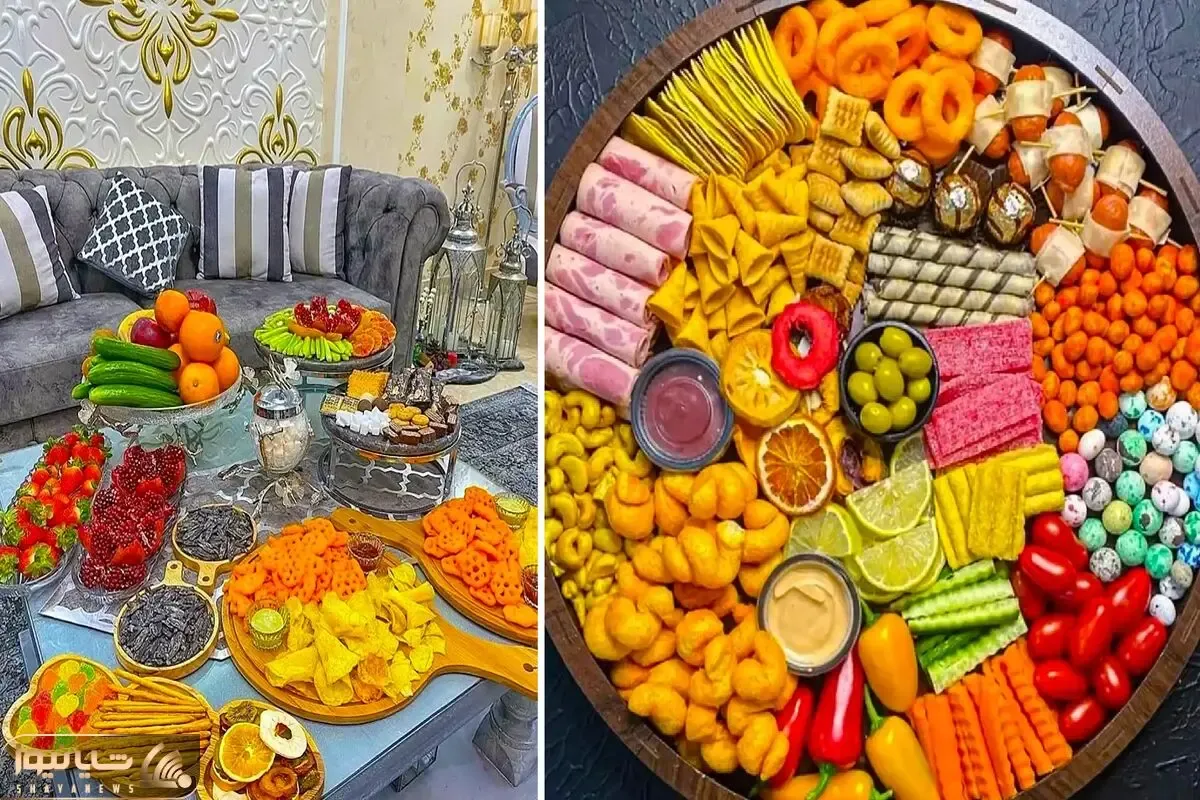دیزاین خوشگل واسه سینی مزه در مهمونی آخر هفته؛ ایده های آمریکایی با طعم های متنوع