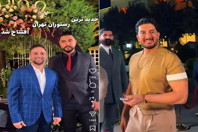تبلیغ گران یک کافه‌ رستوران با حضور هنرمندان؛ قیمت منو با جیب مردم عادی جور درمی‌آید؟