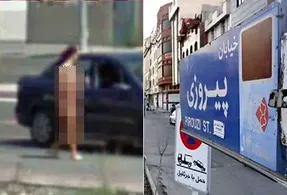 ماجرای ویدیو منتشر شده از زن هنجارشکن در خیابان پیروزی تهران+عکس