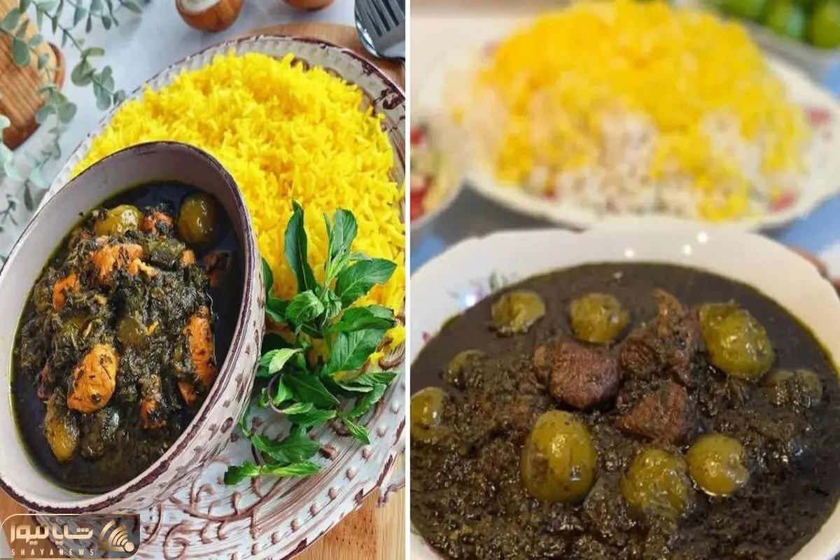طرز تهیه خورش گوجه سبز / یه غذای لذیذ بهاری که طعم و مزش حرف نداره