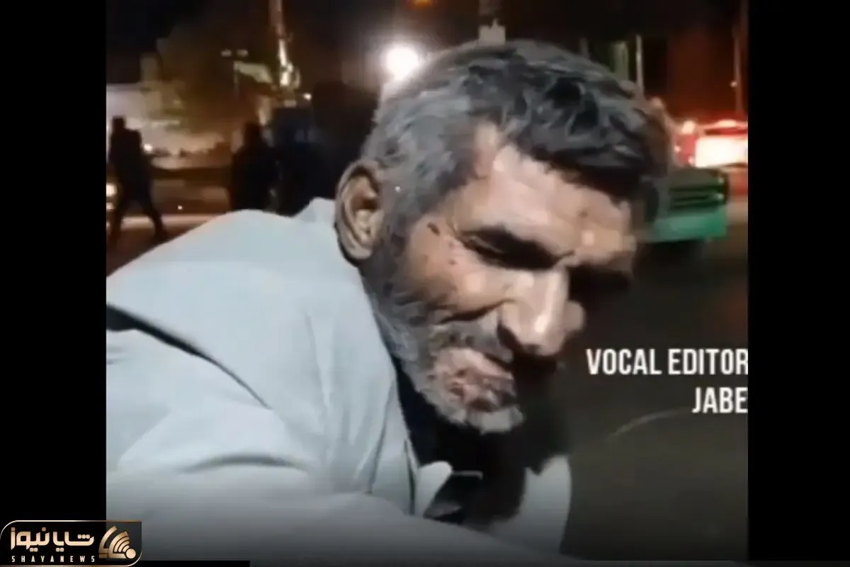 آواز جگرسوز؛ پیرمرد کارتن خواب جوری میخونه که اگه نبینیش میگی صد سال خوانندس
