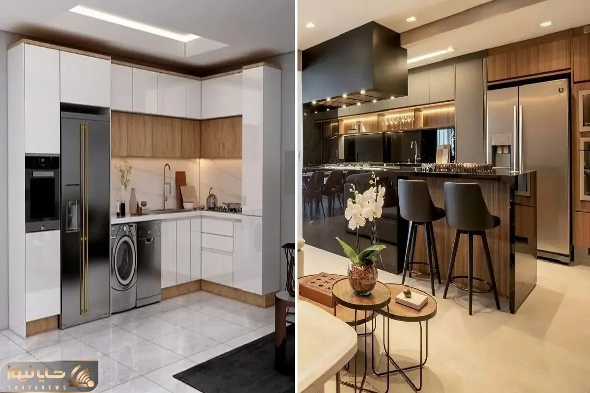 بهترین رنگ کابینت برای آشپزخانه های مدرن ثروتمندان؛ انتخاب لوکس پسندان در سراسر دنیا