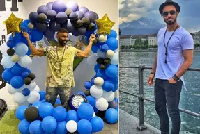 جشن پر زرق و برق آقای بازیگر برای برد استقلال!