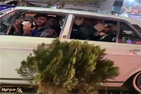 آواز شاد؛ همزاد بیرانوند رفقاشو چپوند تو پیکان ددی یجور میرقصن وجد میای بنازم انرژی