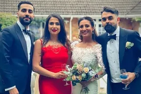 ویدیویی از جشن عروسی مجری من و تو manoto