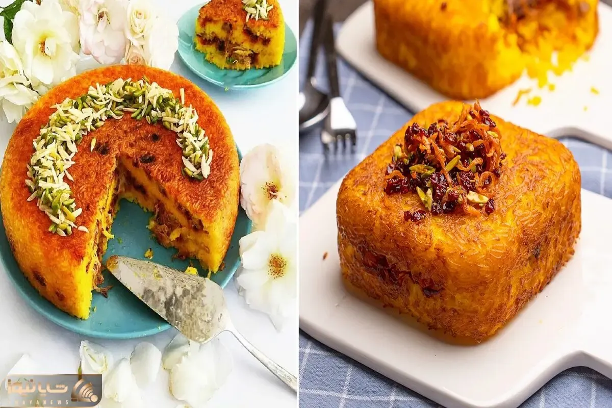 طرز تهیه ته چین هویج پلو / با ترکیب دو تا غذای خوشمزه بهترین مزه ممکن رو تجربه کن