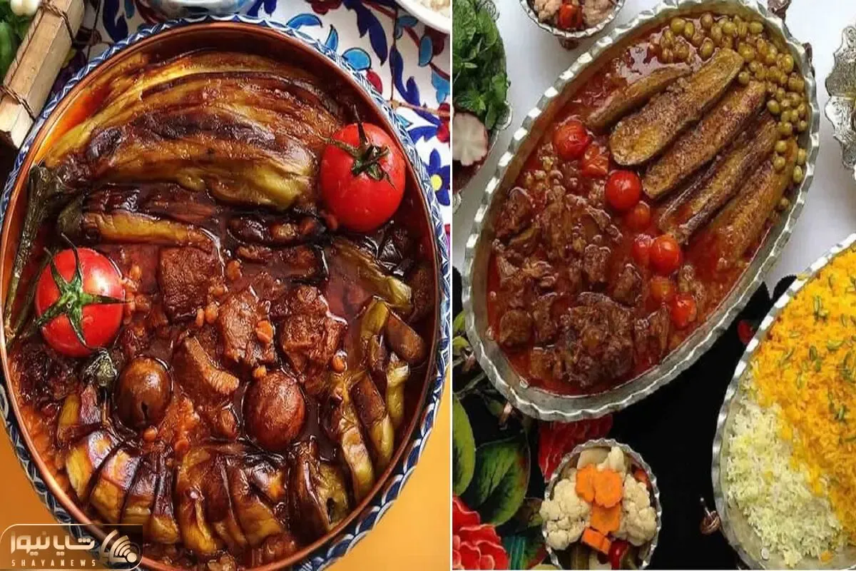 طرز تهیه خورش بادمجون با گوشت لذیذ و خوشمزه / اینو درست کن بقیه دستورا رو بریز دور