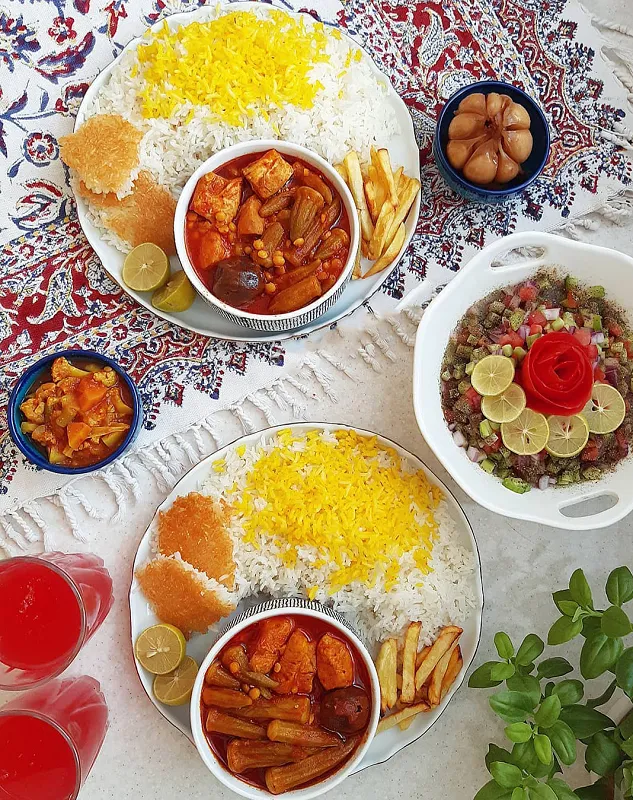 طرز تهیه خورشت بامیه