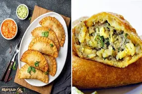 طرز تهیه پیراشکی سیب زمینی با پنیر / یه شام فوق العاده که خیلی راحت آماده میشه
