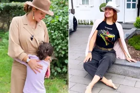 مهناز افشار شبیه ملکه های انگلیس شد؛
