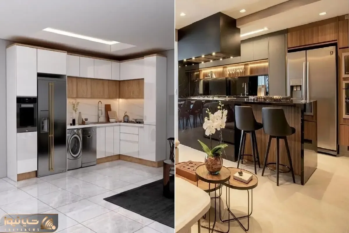 بهترین رنگ کابینت برای آشپزخانه مدرن؛ انتخاب ثروتمندان لوکس پسند در سراسر دنیا
