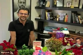 آواز شاد؛ نیکی کریمی به تنهایی تولد امین حیایی رو گرم کرده ذوق زده شده