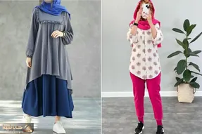 مانتو نخی بهاره رو با چه شلواری ست کنم که حسابی بدرخشم؟/شیک‌ پوشی بهاری با مانتو نخی