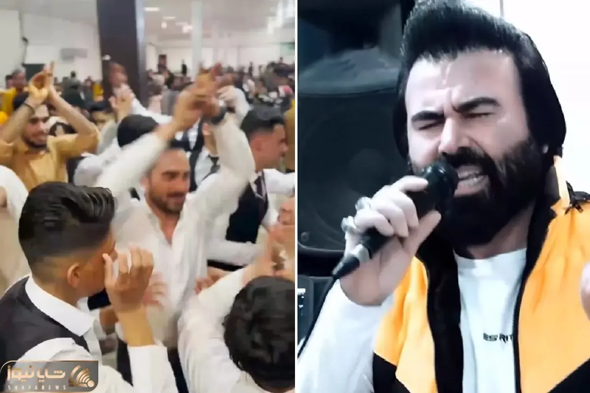 آواز محلی؛ خواننده با آهنگ ترکی شاد منیم یاریم عروسی رو ترکوند ملت چه رقص تندی میرن
