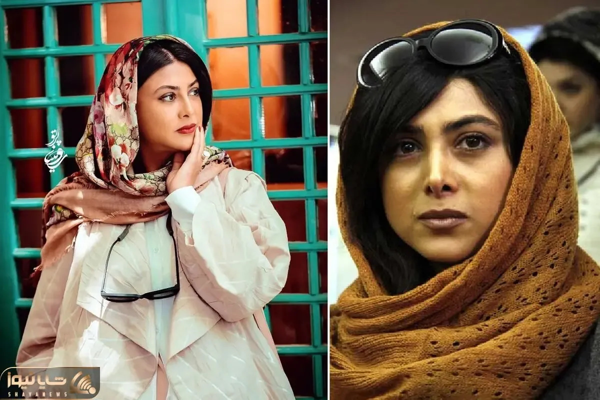 قبل و بعد آزاده صمدی / الهه افعی تهران وقتی زن هومن بود پیر تر بود نسبت به حالا