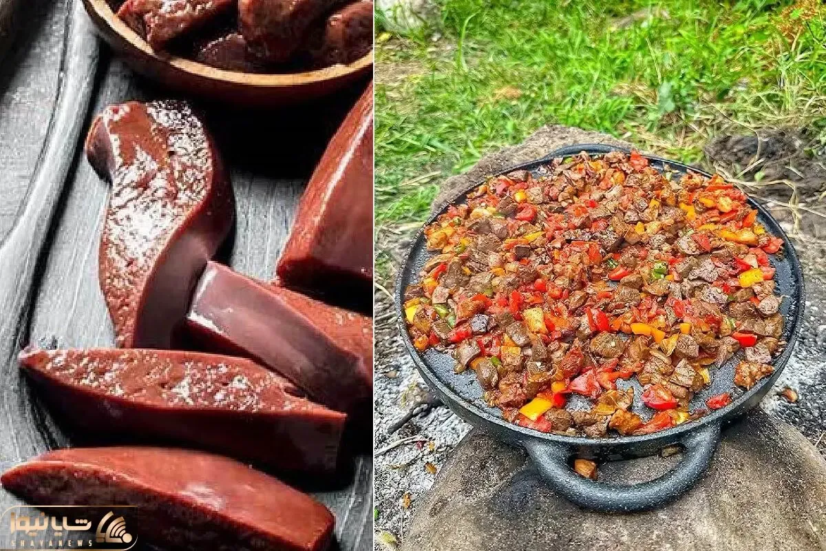 غذای سنتی؛ پختن جغول بغول در حجم بسیار زیاد