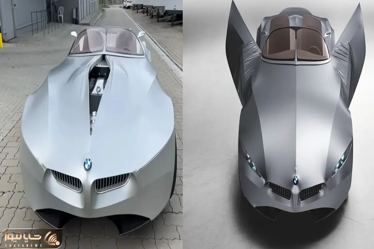 ماشین‌های لوکس؛ جنس بدنه این BMW از پارچه است متحرکه تا دکمشو نزنی چراغاش در نمیاد