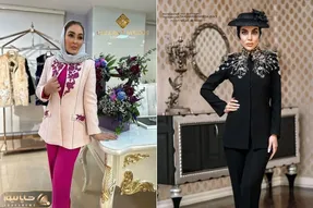 جدیدترین مدل های کت و شلوار مجلسی زنانه / امسال تو مهمونی ها لباسای باز دیگه مد نیستن