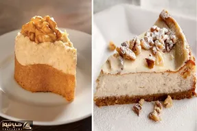 طرز تهیه چیز کیک گردویی / یه طعم عالی و دسری که بی نظیره