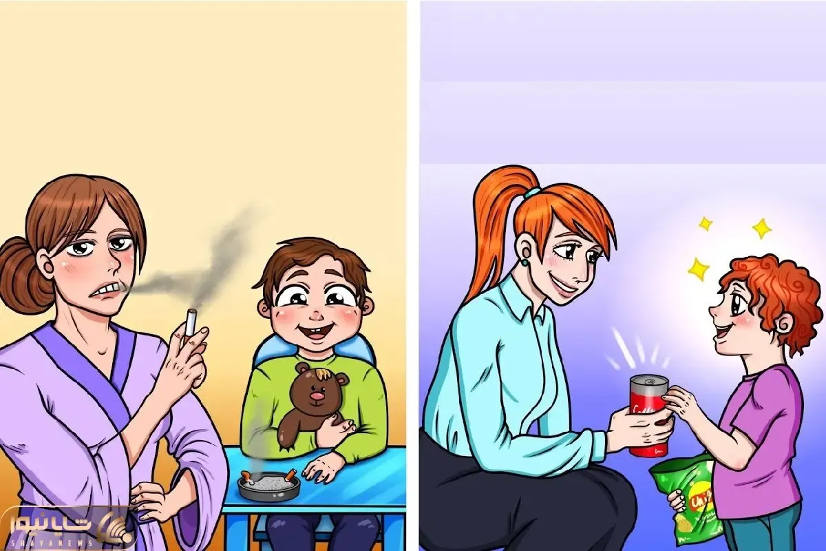 بازی فکری؛ کدام از مادرها اشتباه می کند؟