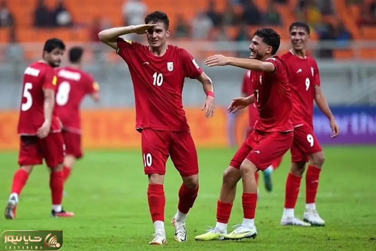 (ویدیو) گل اول نوجوانان ایران به انگلیس در جام جهانی